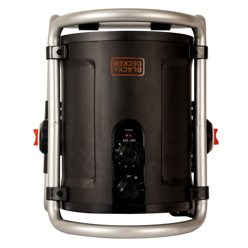 BLACK+DECKER Utility Heater, Ceramic Space Heater with Adjustable Thermostat &