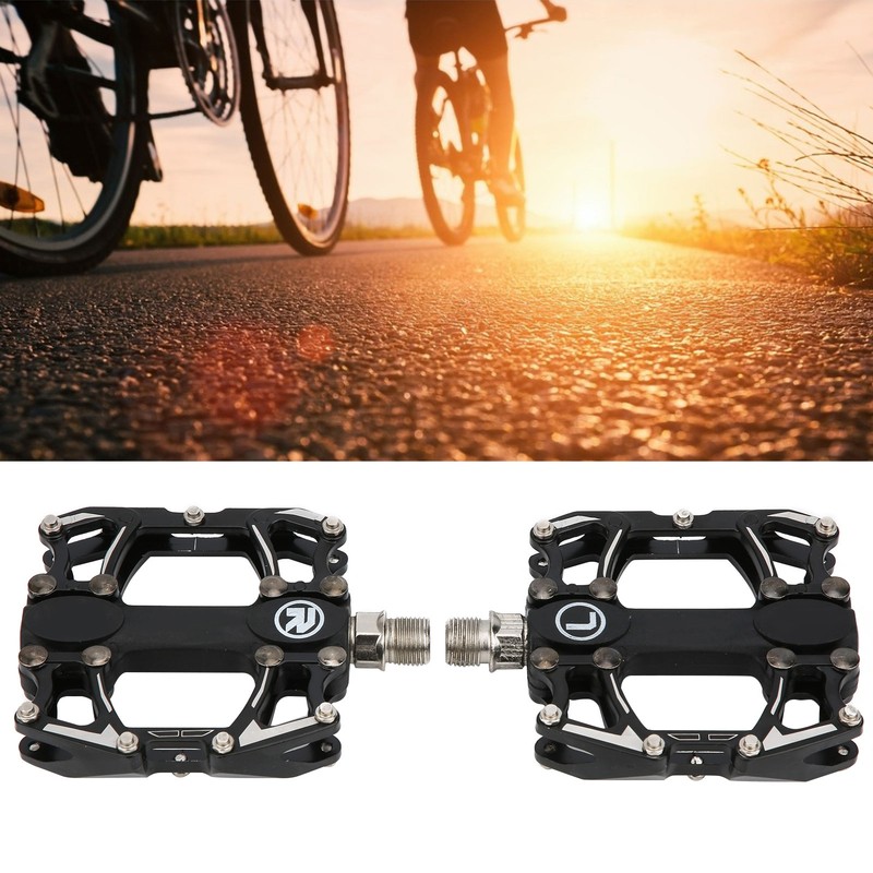 Aluminium Alloy Bicycle Pedals AntiSlip Mountain Bike Cycling Platform Flat