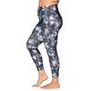 RBX Women's Plus Size Legging, Quick Drying Printed Workout Leggings