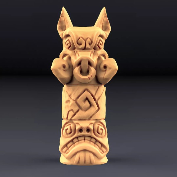 Artisan Guild Boar Totem Miniature | D&D DnD |