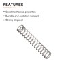 DTGN 0.4x4x25mm(DxODxL) Compression Spring - 20Pack - Good for Machinery