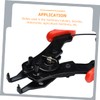 TEHAUX 1Set Circlip Plier Set Multi Functional Tool with Interchangeable