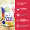 Multivitamin & Iron 360 Tablets | One A Day Formulation