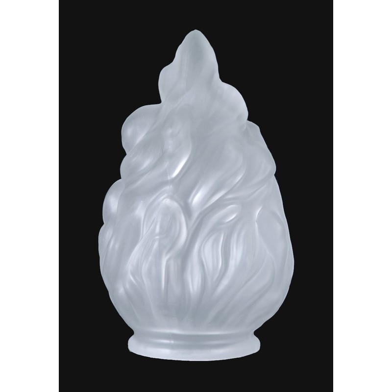 B&P Lamp® 3 1/4" Fitter Satin Crystal Stalactite Pendant Shade,