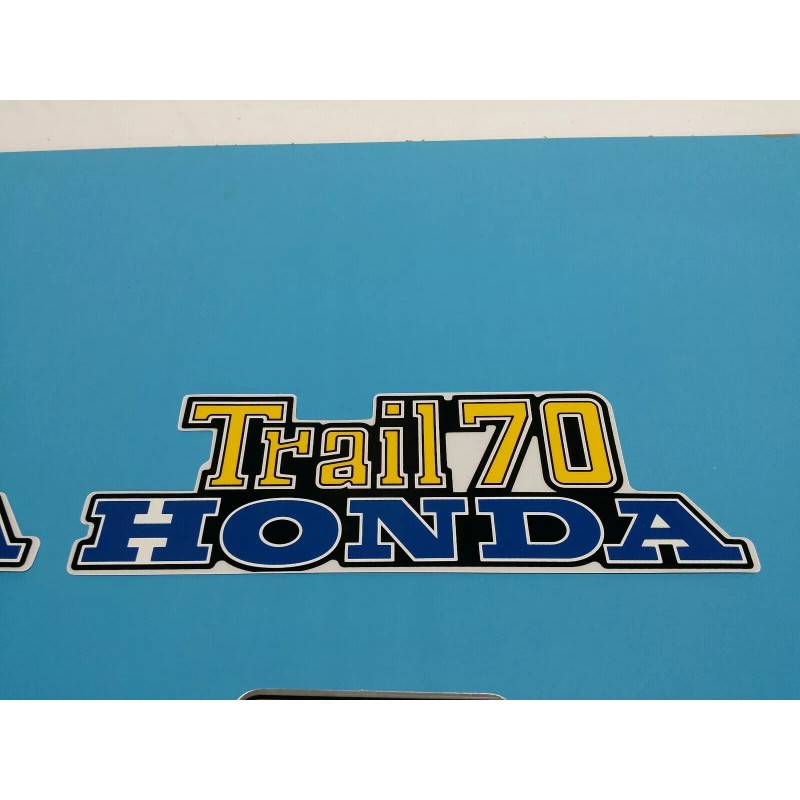 HONDA CT70 TRAIL70 1976 FRAME DECAL GRAPHIC SET (#H61)