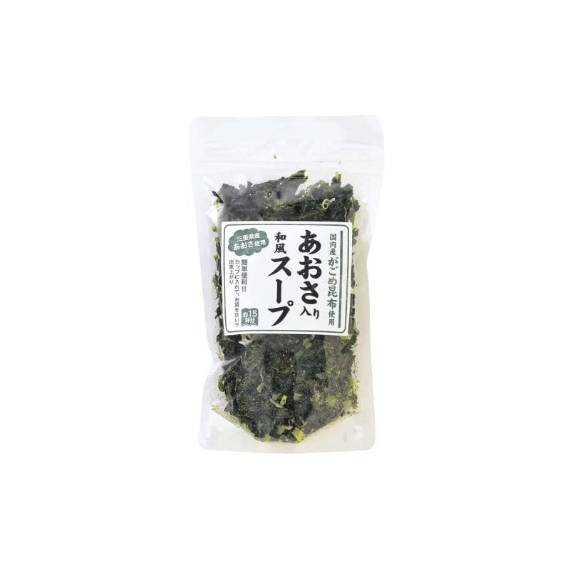 Matsuki Foods Japanese Style Soup with Aosa, 2.1 oz (60