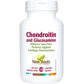 New Roots Herbal - Chondroitin and Glucosamine, 120 Capsules
