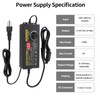 Adjustable Power Supply 3V~24V 5A 120W Universal 100V-240V AC/DC Power