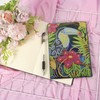 DIY 5D Diamond Art Painting Notebook Kits Bird Toucan Leather