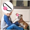 Parche Ocular Ajustable y Suave para Perros para Lesiones Oculares