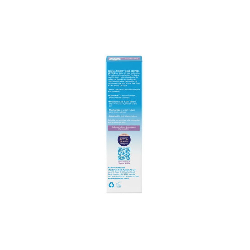 Dermal Therapy Acne Control Lotion 85ml