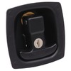 T Handle Door Latch 4x6mm Hole Spacing Zinc Alloy Folding