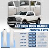 Exterior Door Handle Compatible with 2009-2025 Dodge Ram 1500 Classic