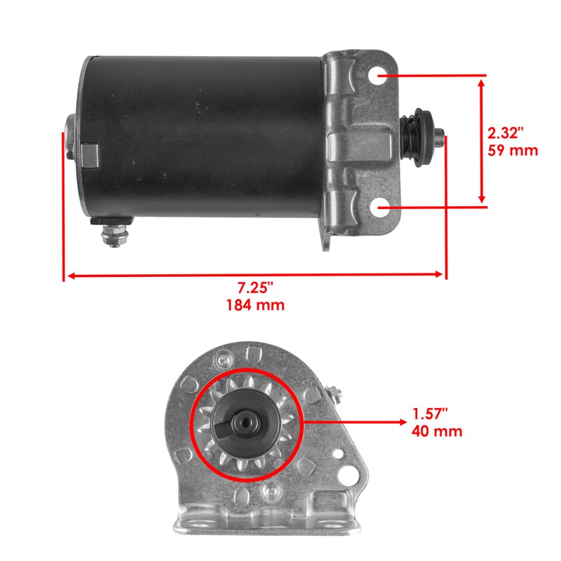 Caltric Starter Compatible with Craftsman DYT4000 LT1000 DYT - 4000