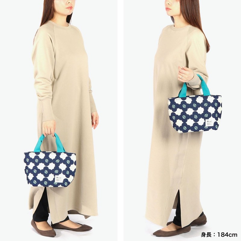Wpc. Patterns W035-085-204 Peoni Insulated Lunch Bag, Red, Women's, Lunch