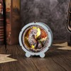 WOODBESTS Wooden Puzzles 3D Nightlight (Silver Dragon) DIY Crafts for
