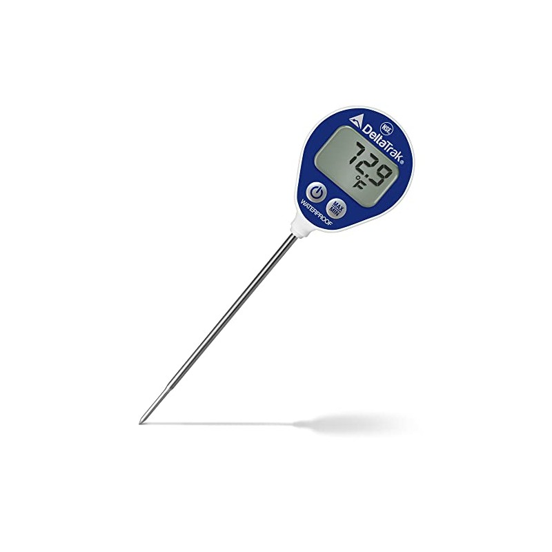 DeltaTrak 11050 Termómetro digital profesional de carne para cocina impermeable