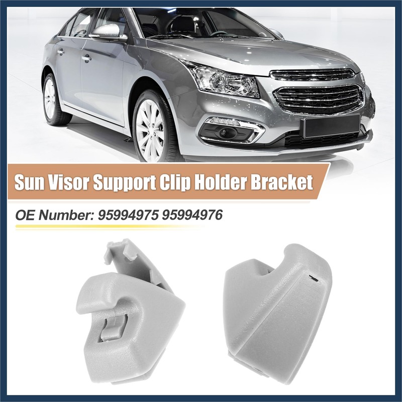 INFINAUTO 2pcs Sun Visor Support Clip Retainer Holder Retainer 95994975