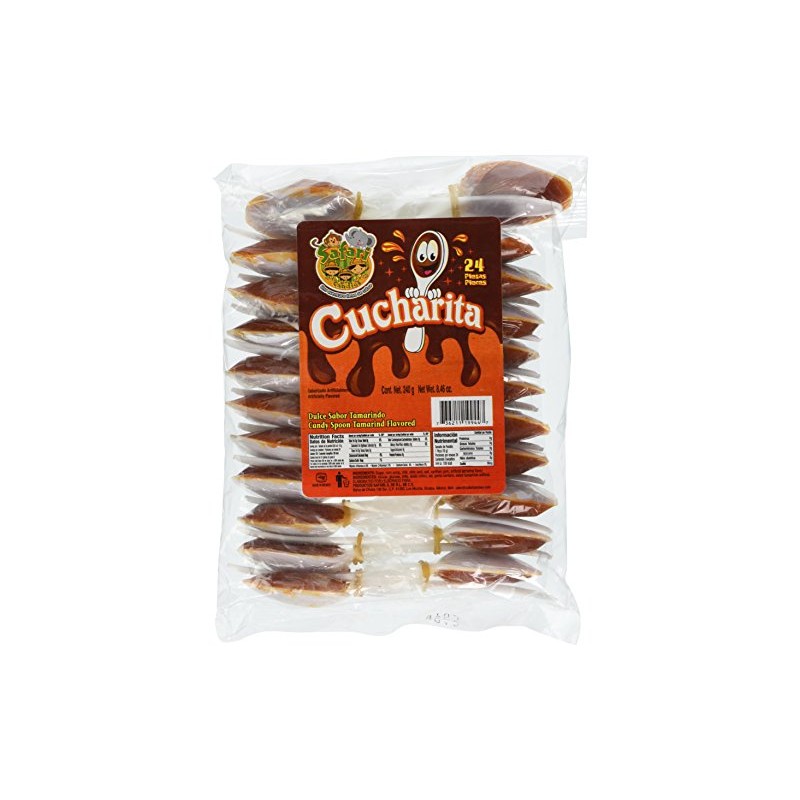 Spoon Hot Candy Tamarind Flavor Candy(cucharita Con Tamarindo)
