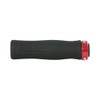 Sram Locking Grips Contour Foam 129mm Black With Single Red