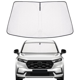 ZATOOTO Windshield Sun Shade for Honda CRV 2017-2022, Reflective Silver Car Window Shade for Front Windshield, Blocks UV Rays and Reduces Heat, Car Sun Shade for Protecting Interiors