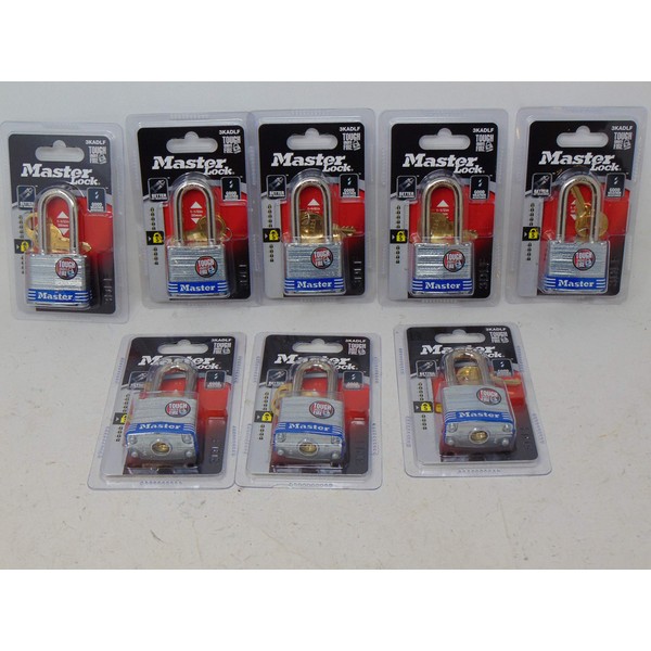 Master Lock 1-9/16 in. Laminated Steel Padlock with 1-1/2 in.