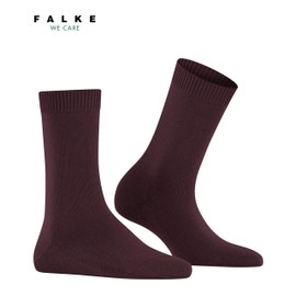 FALKE Women's Cosy Wool W So Viscose Cashmere Plain 1 Pair Socks, Red Barolo 8596, 5.5-8