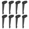 sourcing map 8pcs Adjustable Clamping Lever Handles M10 Female Thread