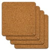 Give Thanks Thanksgiving Pumpkins Low Profile Novelty Cork Coaster Set