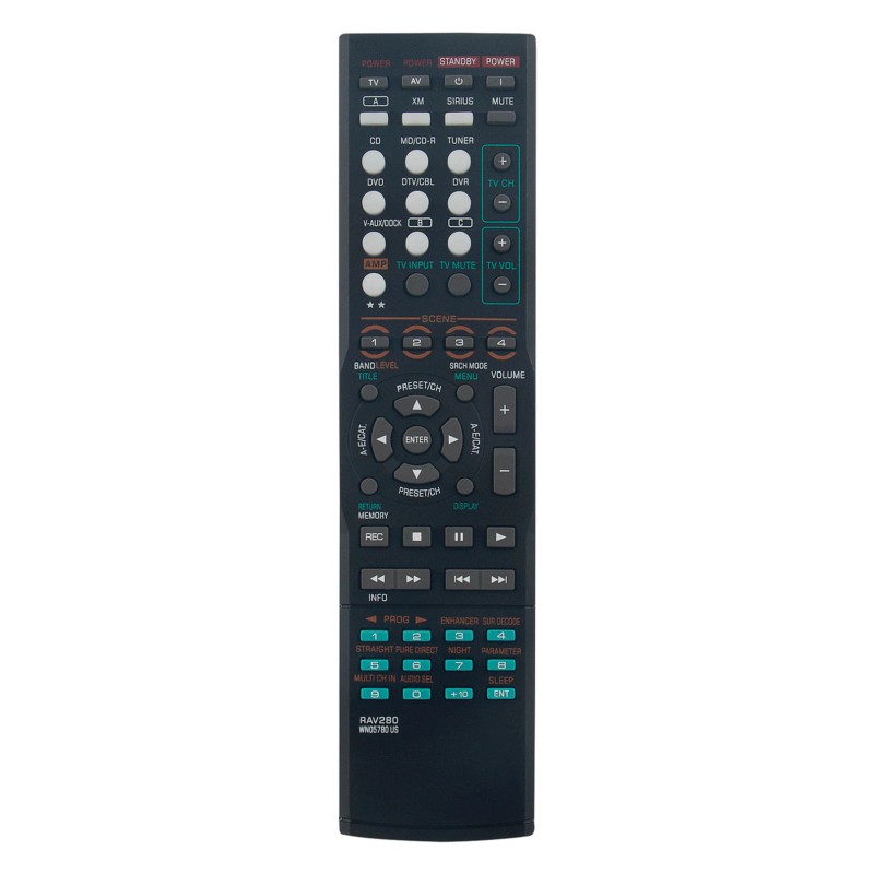 for-YAMAHA New RAV280-WN05780 Replaced Remote Control for Yamaha AV Receiver