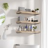 Hidden L Floating Shelf Brackets 10 Inch, 6 Pack Heavy