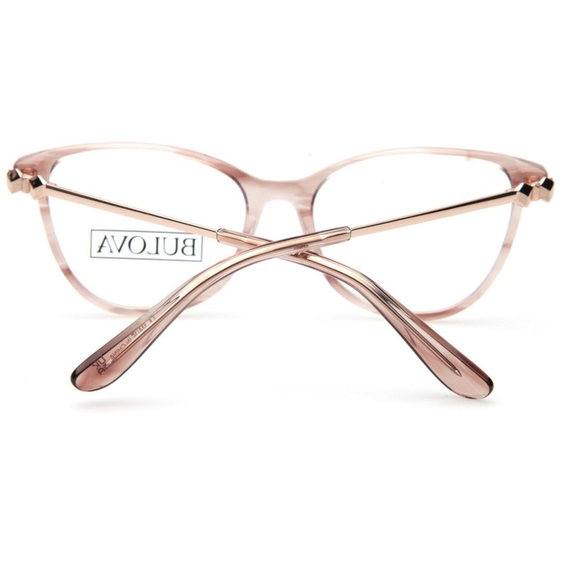 Bulova NEW BULOVA PAROS CRYSTAL BROWN EYEGLASSES GLASSES FRAME 53-16-140