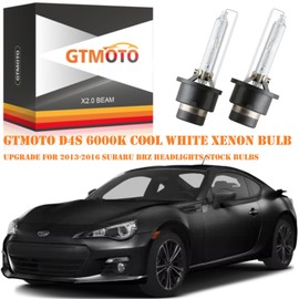 GTMOTO - Faros delanteros delanteros delanteros HID D4S Xenon D4S, 6000 K, blanco brillante frío, 84920CA000, OEM 35 W, reemplazo directo, paquete de 2 unidades