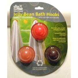 JELLY BEAN BATH HOOK-ROSES 3PK, Case Pack of 4, Case Pack of 4