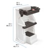 Step2 Mobile Helper, Toddler Step Stool & Tower Stand, Adjustable