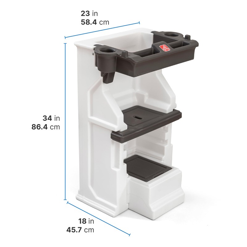 Step2 Mobile Helper, Toddler Step Stool & Tower Stand, Adjustable