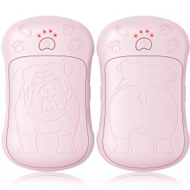 OLV Small Pink 2 in 1 Magnetic Hand Warmers Portable Rechargeable Ergonomic Design