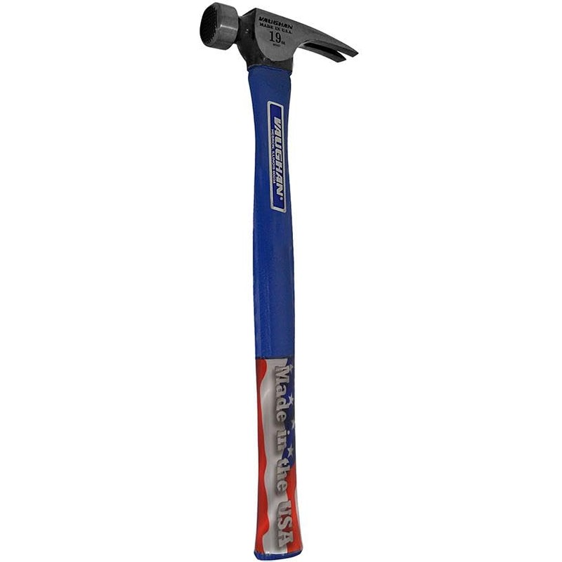 VAUGHAN CFB2LM California Framer Hammer, 19 oz Milled, Nail Starter,