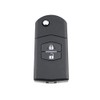 2 Buttons Car Key Remote Control Folding Housing Replacement Fit