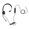 Telephone Headset Noise Canceling Single Ear Comfortable USB C to