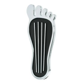 GCC Universal Chrome Barefoot Little Big Foot Dimmer Switch Accelerator Pedal Covers