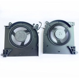 Fleshy Leaf CPU+GPU Cooling Fan Replacement for Dell Alienware M15 R3 R4 RTX3080 AWM15-7272WHT-PUS AWM15R4-7689WHT-PUS 7818WHT ALWM15R3 RTX3080 EG50061S1-C070-S9A EG50061S1-C080-S9A 0D1X38 0TG9V0 12V