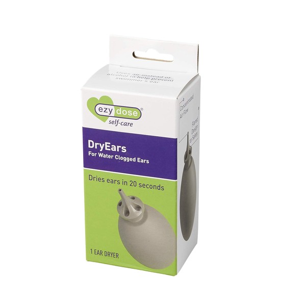 Ezy Dose DryEars Ear Cleaner | Ideal for Pool, Ocean, Water, Hearing Aid Users | Safe and Effective