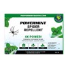 Powermint 8 Oz Peppermint Oil Spider Repellent Spray 2-Pack