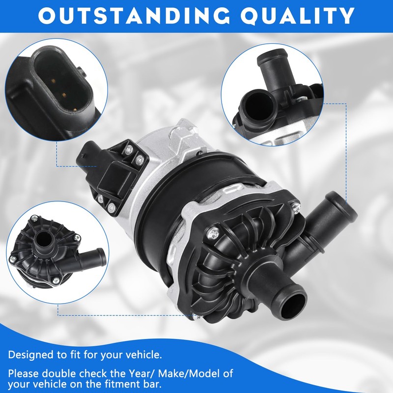 ZumuraAuto Electric Water Pump 8K0965567, Compatible with A4 S4 A5