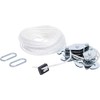 Kraftmann 59505 Pulley Block, Silver/White, 180 kg