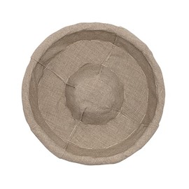 Matfer Bourgeat Banneton Linen-Lined Proofing Wicker Basket, Crown, 12 1/2"