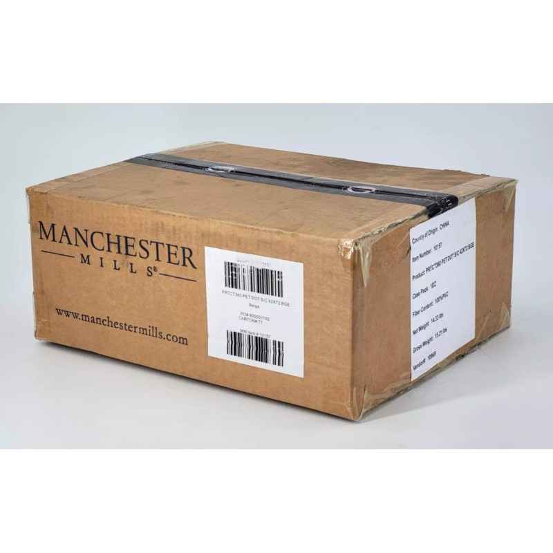 Manchester Mills (Lot of 12) Protect360° Shower Curtain 42x72 Petite