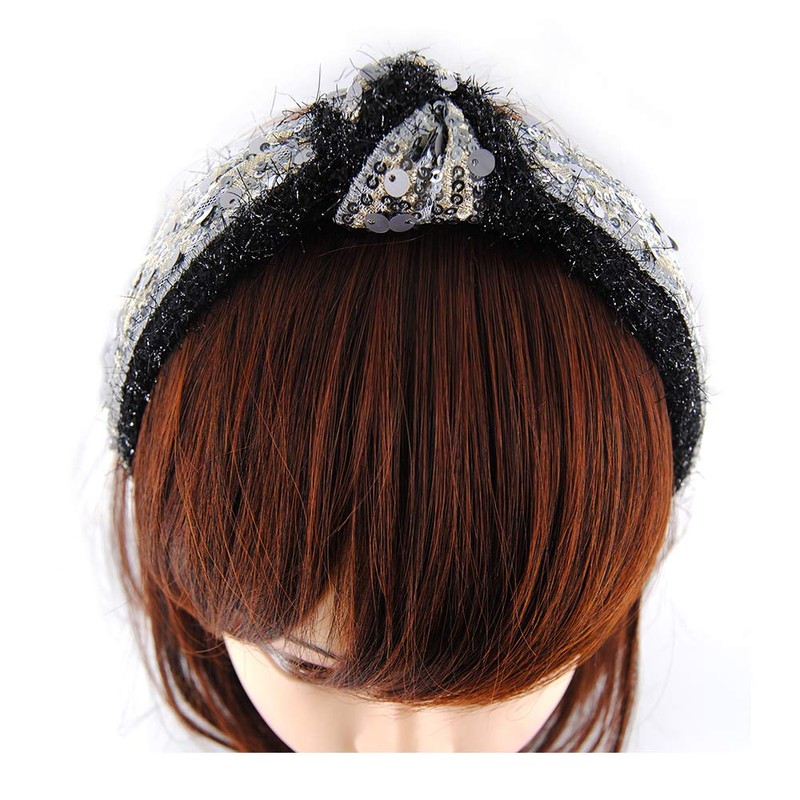 axy HR36A Headband with Sequin Highlighter Beautiful Headband Hair Accessories