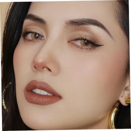 Paquete de 4 barras de sombra ojos 3 colores, barra sombra ojos en crema para un maquillaje fácil, tono tierra mate, nacarado, naranja pardusco brillante, rosa